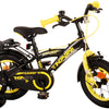 Volare Thombike Kinderfiets - Jongens - 12 inch - Zwart Geel - Twee Handremmen