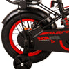 Volare Thombike Kinderfiets - Jongens - 12 inch - Zwart Rood - Twee Handremmen