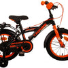 Volare Thombike Kinderfiets - Jongens - 14 inch - Zwart Oranje - Twee Handremmen