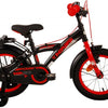 Volare Thombike Kinderfiets - Jongens - 14 inch - Zwart Rood - Twee Handremmen