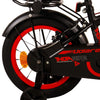 Volare Thombike Kinderfiets - Jongens - 14 inch - Zwart Rood - Twee Handremmen