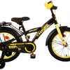 Volare Thombike Kinderfiets - Jongens - 16 inch - Zwart Geel