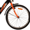 Volare Thombike Kinderfiets - Jongens - 24 inch - Zwart Oranje - Twee handremmen