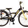 Volare Thombike Kinderfiets - Jongens - 24 inch - Zwart Geel - Twee handremmen