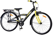 Volare Thombike Kinderfiets Jongens 26 inch Zwart Geel3 versnellingen - afbeelding 2