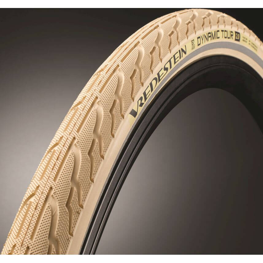 Vredestein buitenband Dynamic Tour 28 x 1.50 creme refl