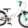 Volare Glamour Kinderfiets - Meisjes - 16 inch - Wit Mint Groen - Prime Collection