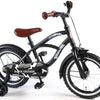 Volare Black Cruiser Kinderfiets - Jongens - 14 inch - Zwart - 95% afgemonteerd