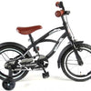 Volare Black Cruiser Kinderfiets - Jongens - 14 inch - Zwart - 95% afgemonteerd