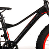 Volare Gradient Kinderfiets – Jongens – 20 inch – Zwart Oranje Rood – 6 speed – Prime Collection