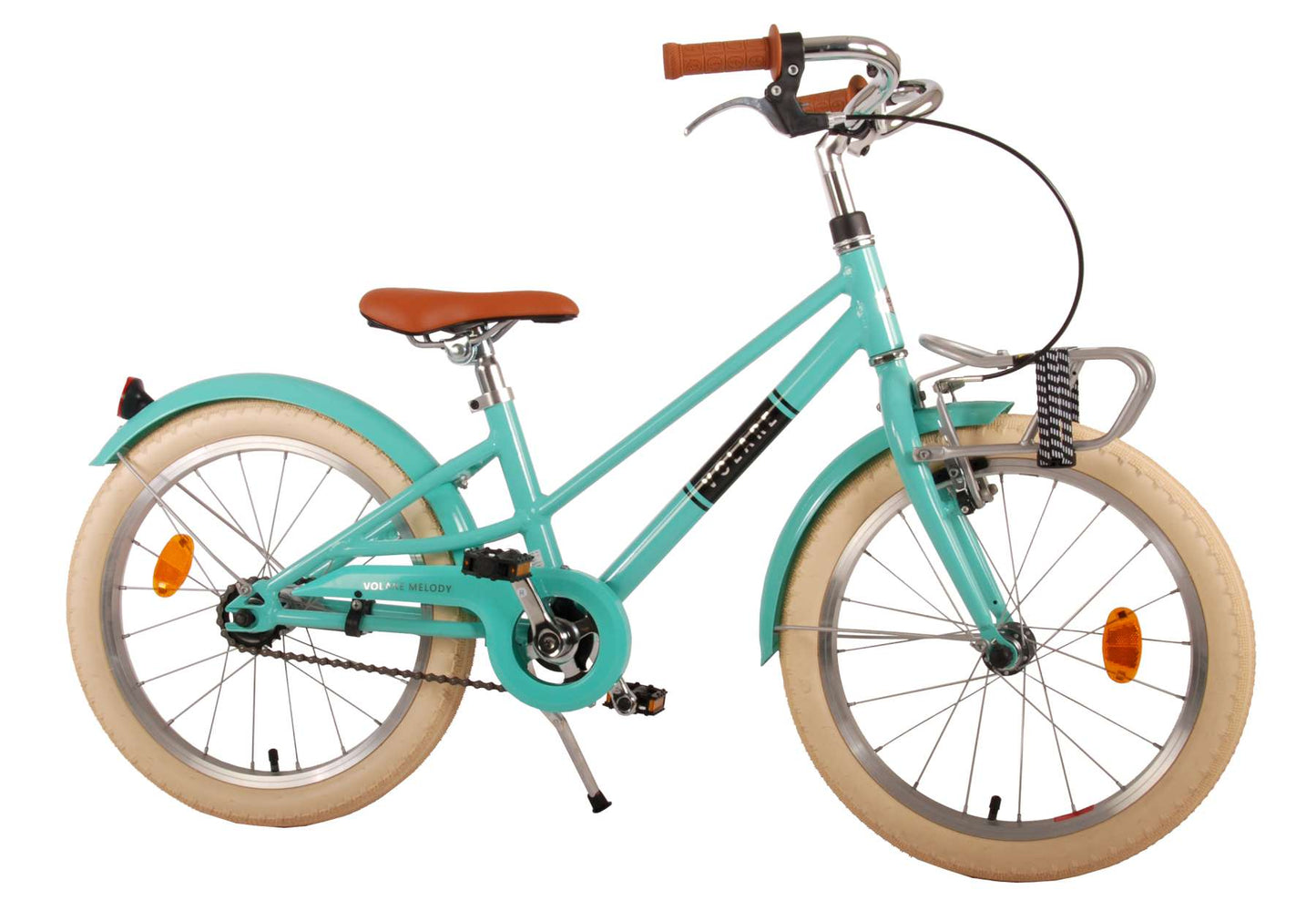 Volare Melody Kinderfiets - Meisjes - 18 inch - Turquoise - Prime Collection