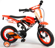 Volare Motorbike Kinderfiets Jongens 12 inch Oranje 95% afgemonteerd - afbeelding 3