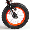 Volare Motorbike Kinderfiets - Jongens - 12 inch - Oranje - 95% afgemonteerd