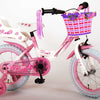 Volare Rose Kinderfiets Meisjes 14 inch Roze Wit 95% afgemonteerd