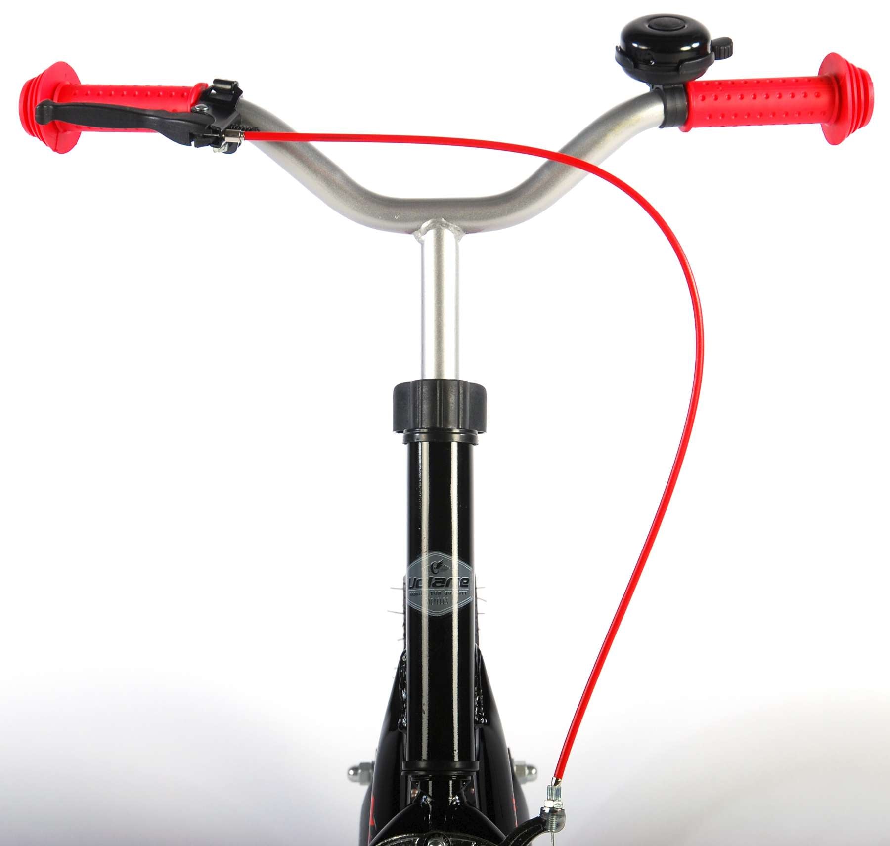 Volare Step Jongens en Meisjes 12 inch Zwart Rood