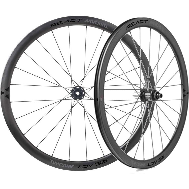Miche wielset re.act disc tubeless shimano passing