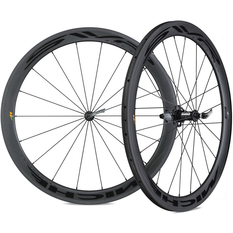 Miche wielset swr full carbon 50 50 zwart shimano