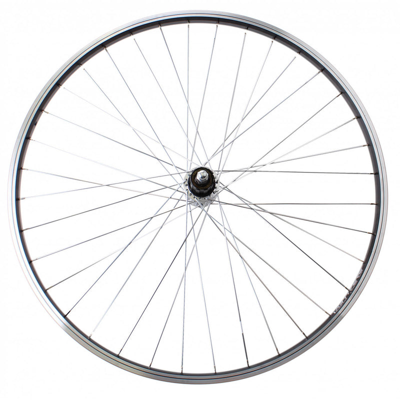 Achterwiel 26-1.75 559 8v cass vast alu velg paralex zwart