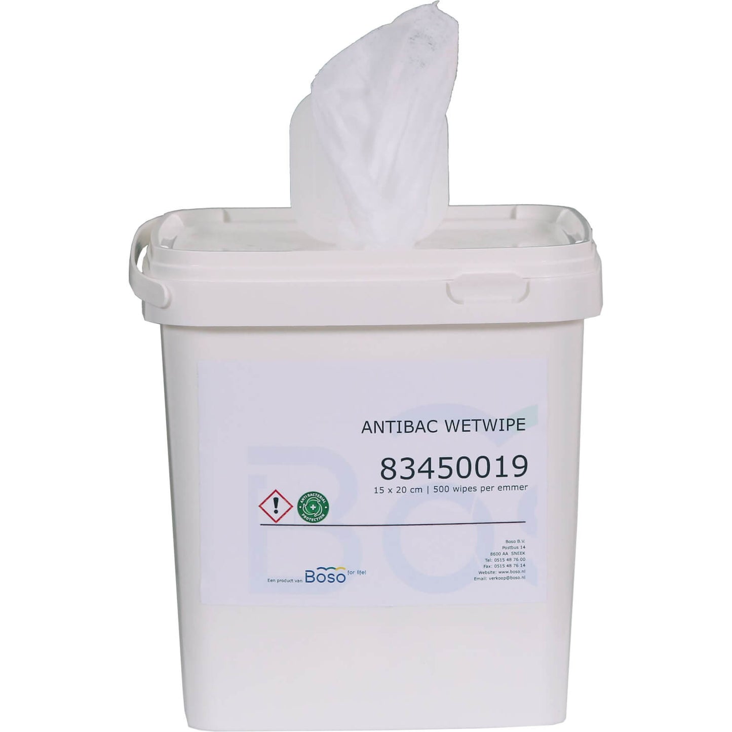 Primp - Antibac wetwipes emmer 500 stuks