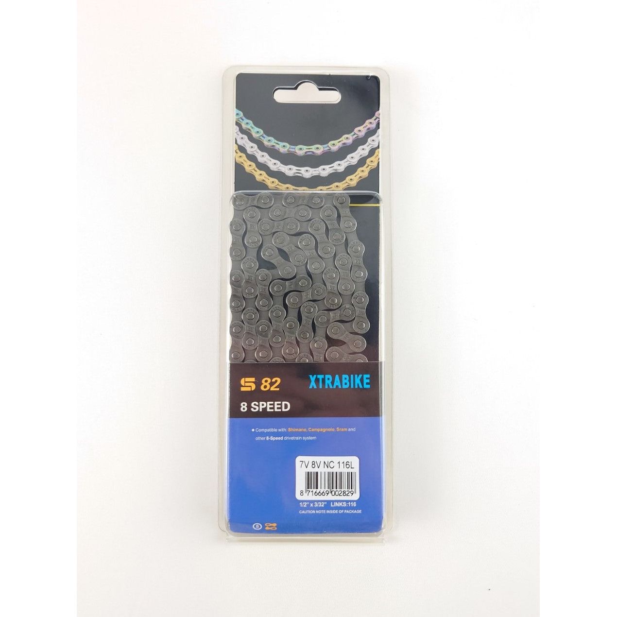 Xtrabike Ketting Xtrabike 7v 8v NC 116l