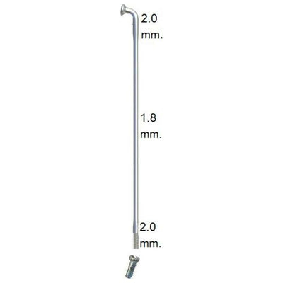 Spaken race 14-305 rvs db met nippel