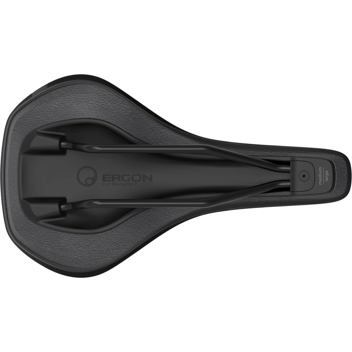 Ergon zadel SMC Core heren S M black grey