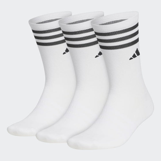 Adidas Crew golfsokken 3 paar heren wit maat 40-42