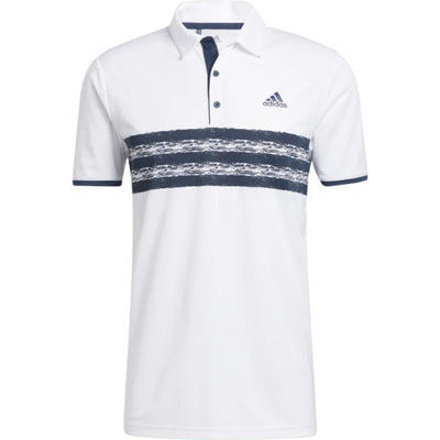 Adidas Golfpolo Core heren polyester wit navy maat XS
