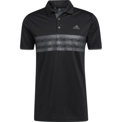 Adidas Golfpolo Core heren polyester zwart maat XS