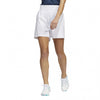 Adidas Golfshort Go-To dames nylon wit maat S
