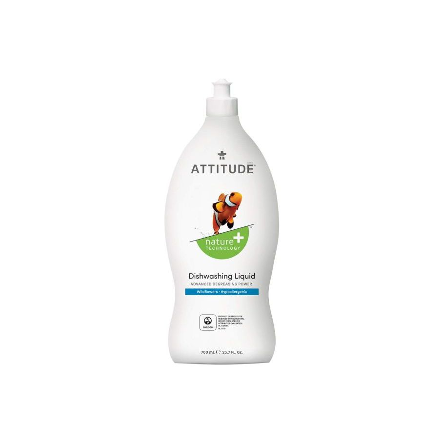 Attitude Nature+ Afwasmiddel Wildflowers 700ml