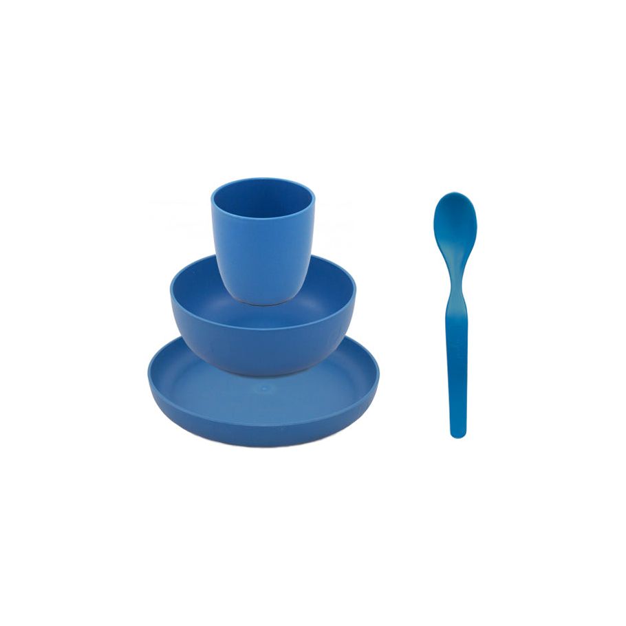 Ajaa Servies Geschenkset Bioplastic Blauw