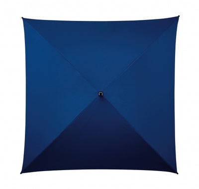 All square Paraplu vierkant 94 cm polyester donkerblauw