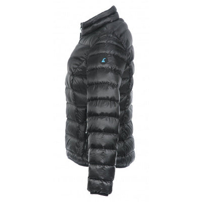 Alvivo Outdoorjack Helsinki dames nylon dons zwart maat XS