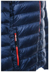 Alvivo Outdoorjas Glasgow heren nylon blauw rood maat XS - afbeelding 5