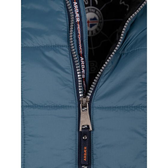 Arbaer Aaron Padded Jacket Heren Jeansblauw Maat 3XL