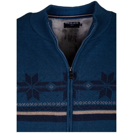 Arbaer Antonio Norwegian vest heren blauw maat M