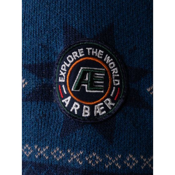Arbaer Antonio Norwegian vest heren blauw maat L
