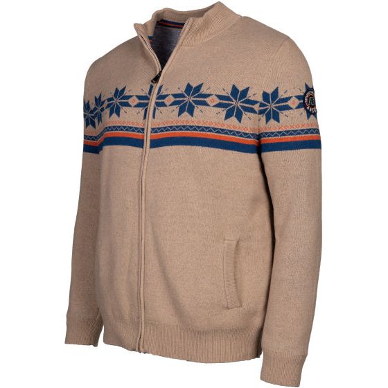 Arbaer Antonio Norwegian vest heren zandkleurig maat 3XL
