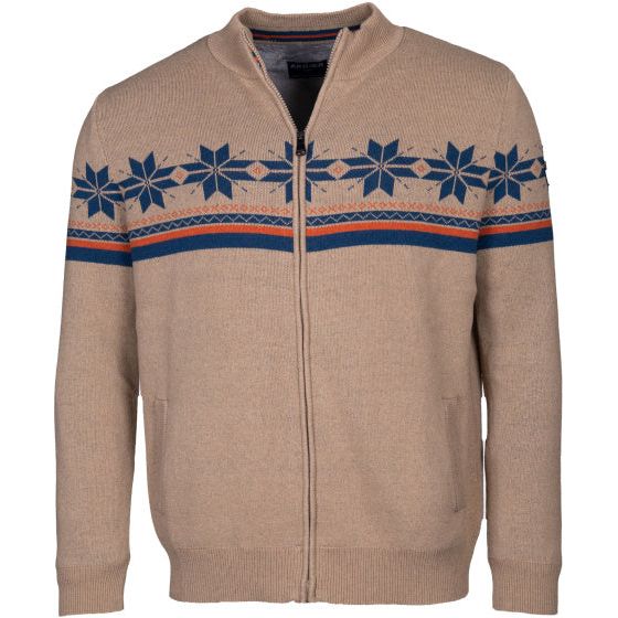 Arbaer Antonio Norwegian vest heren zandkleurig maat 3XL