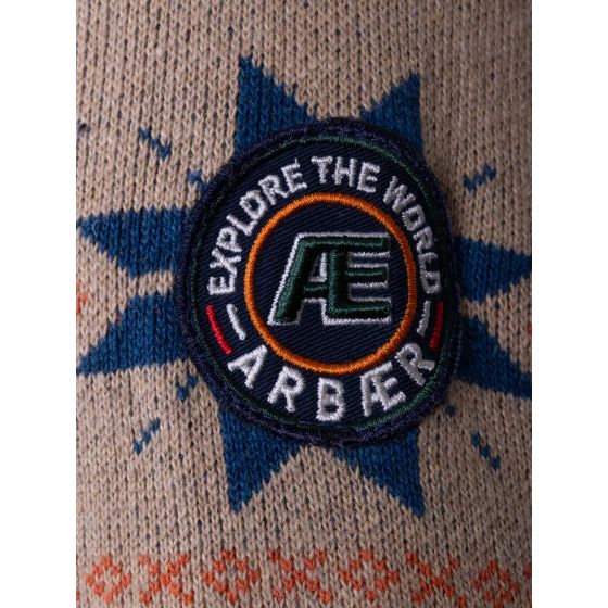Arbaer Antonio Norwegian vest heren zandkleurig maat 3XL