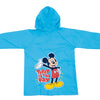 Arditex Regenjas Mickey Today is The Day junior PVC lichtblauw maat 4 jaar