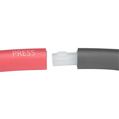 Avento Hoelahoop 100 cm foam zwart rood