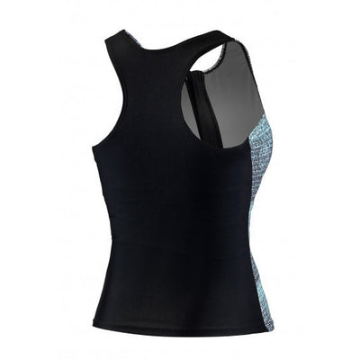 Beco Tanktop BEsuit dames B-cup polyamide turquoise mt 44