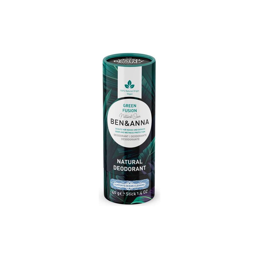 Ben Anna Deodorant in Papiertube Green Fusion 40 gram