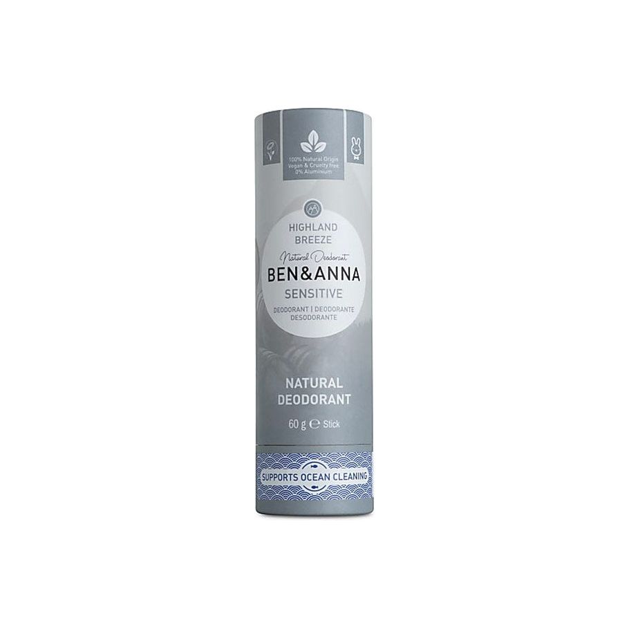 Ben Anna Deodorant in Papiertube Sensitive Highland Breeze 60 gram