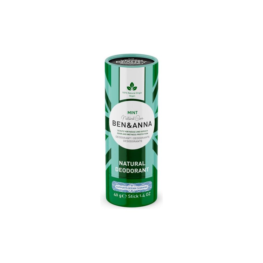 Ben Anna Deodorant in Papiertube Mint 40 gram