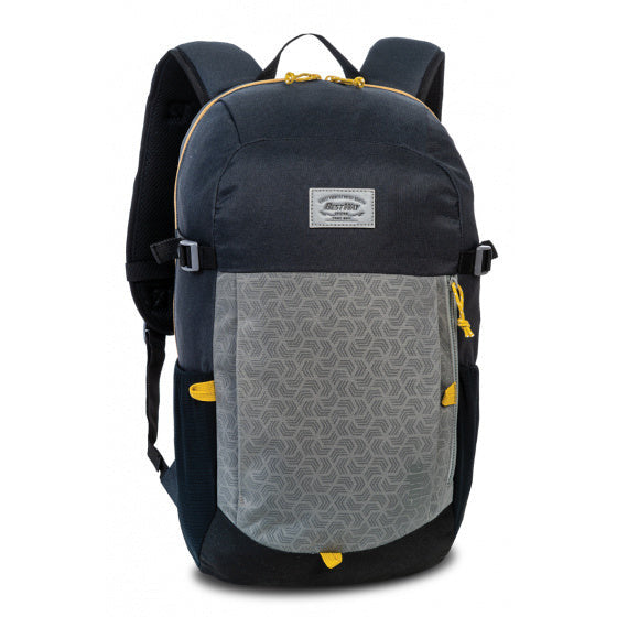 Bestway Rugzak heren 15 liter 47 x 25 cm textiel zwart geel