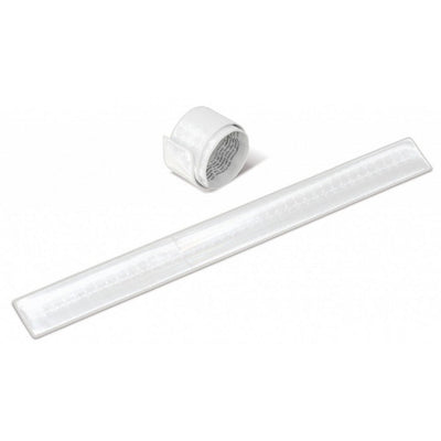 4-act Veiligheidsarmband Slap Wrap Grijs 44 cm