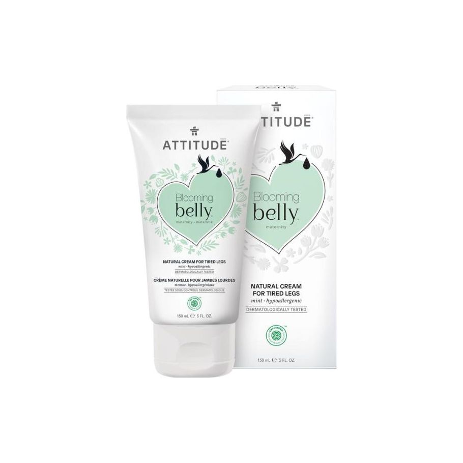 Attitude Natural Cream voor vermoeide benen Mint